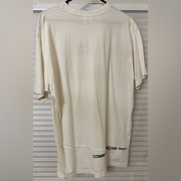 Supreme Comme des Garcons Split Box Logo Tee - Picture 2 of 3